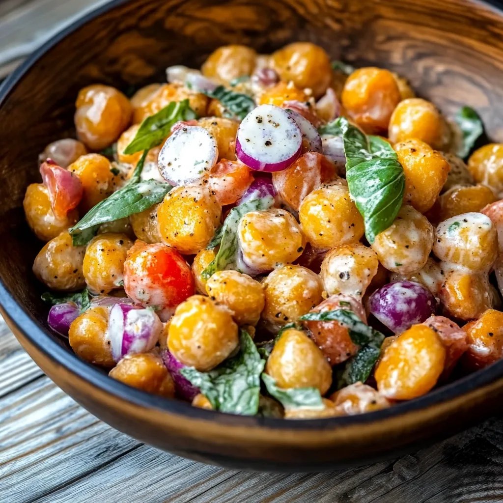 Crunchy Gnocchi Salat