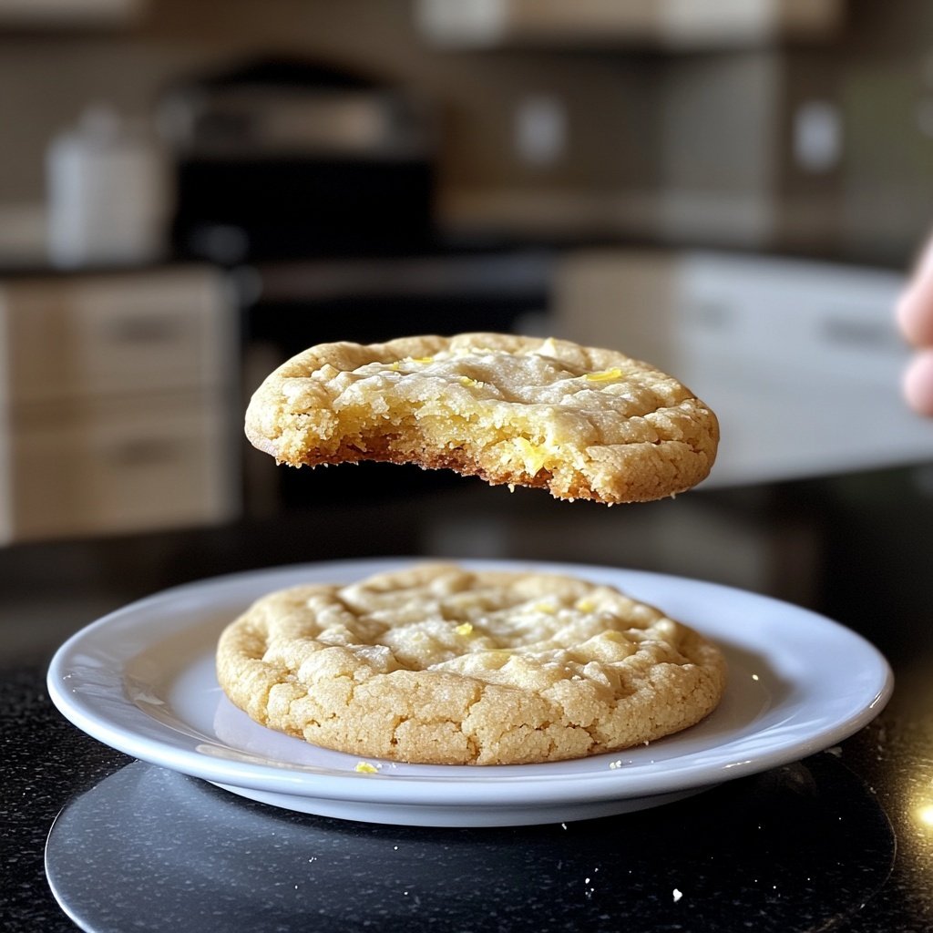 Weiche & Chewy Zitronenkekse