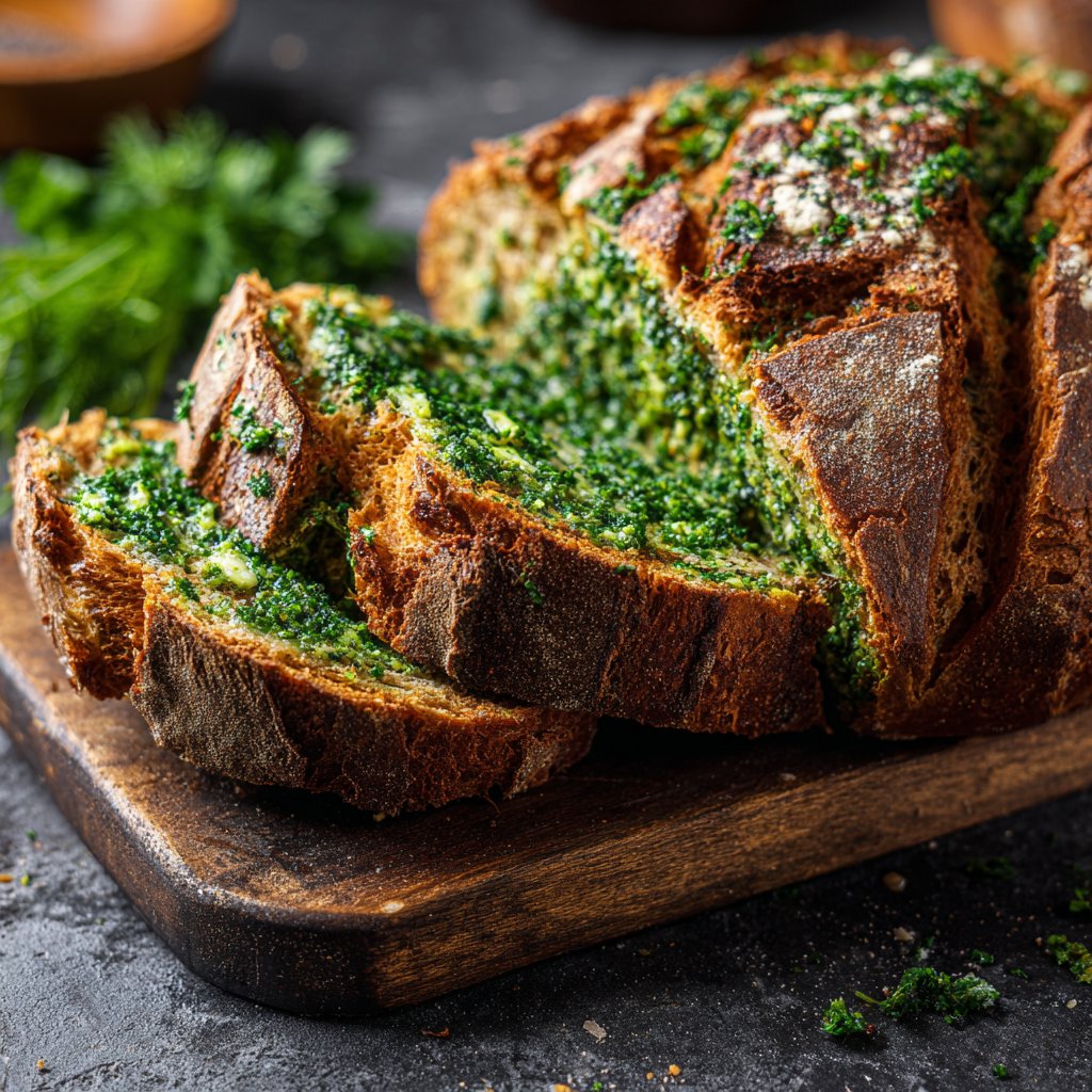 Zupfbrot Mit Kräutermargarine