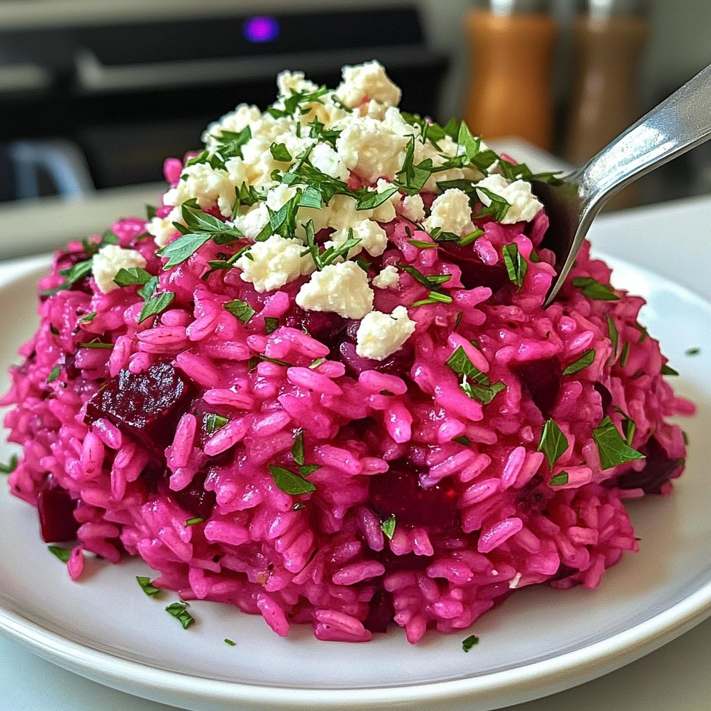 Risotto mit Roter Bete