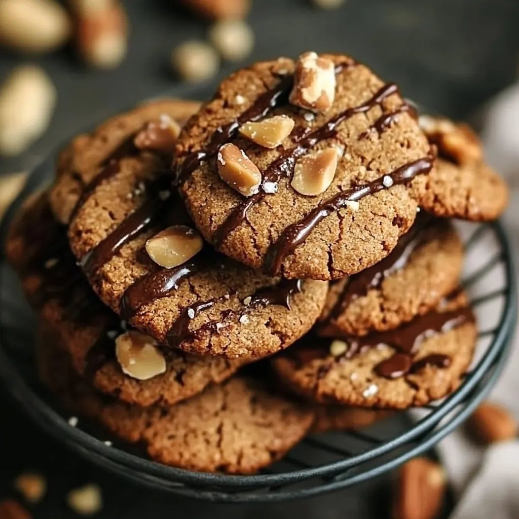 Dattel Erdnussbutter Cookies