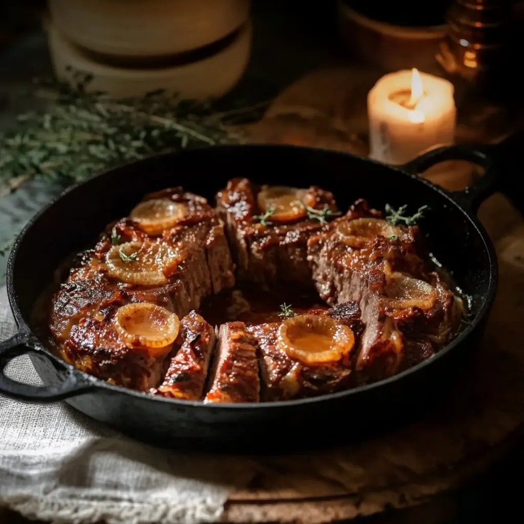 Hackbraten mit Überraschung