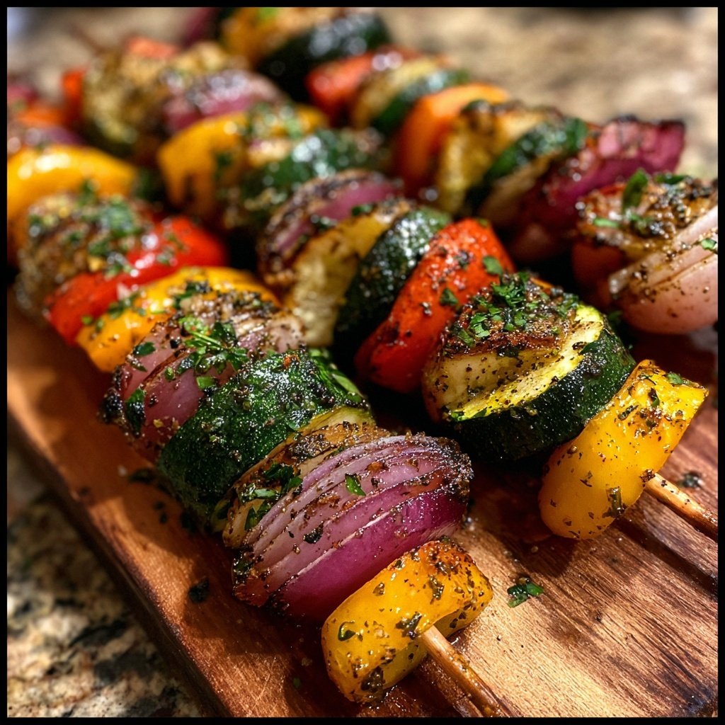 Grill Gemüse Spieße