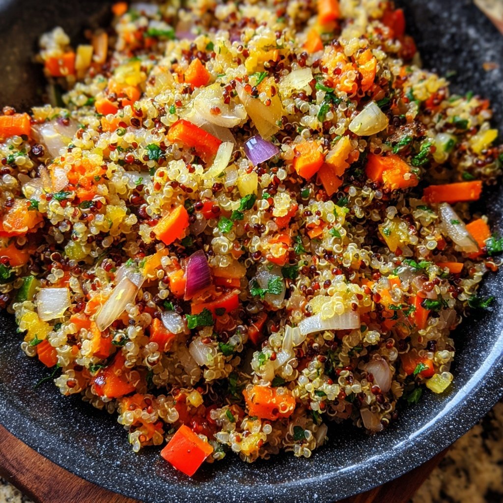 Quinoa-Gemüse-Pfanne