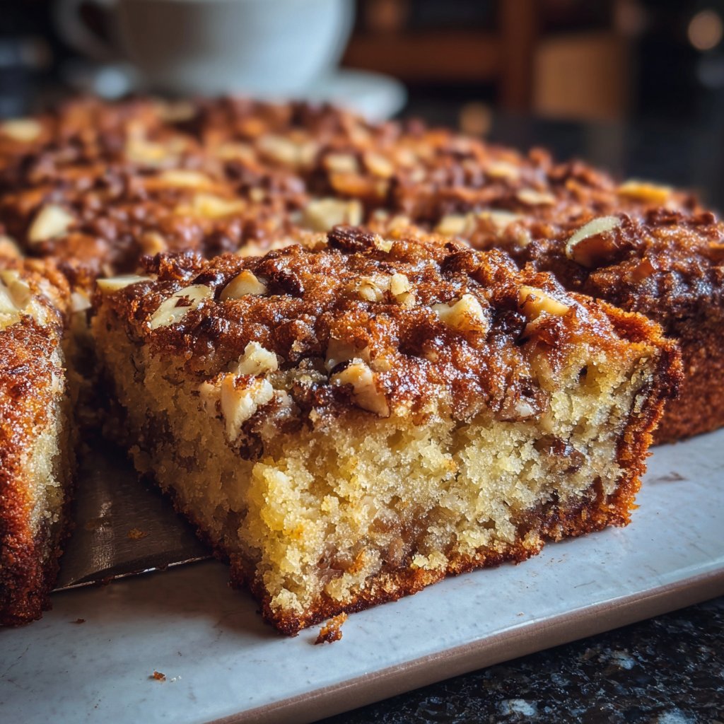 Bananenkuchen mit Mandeln und Kakao