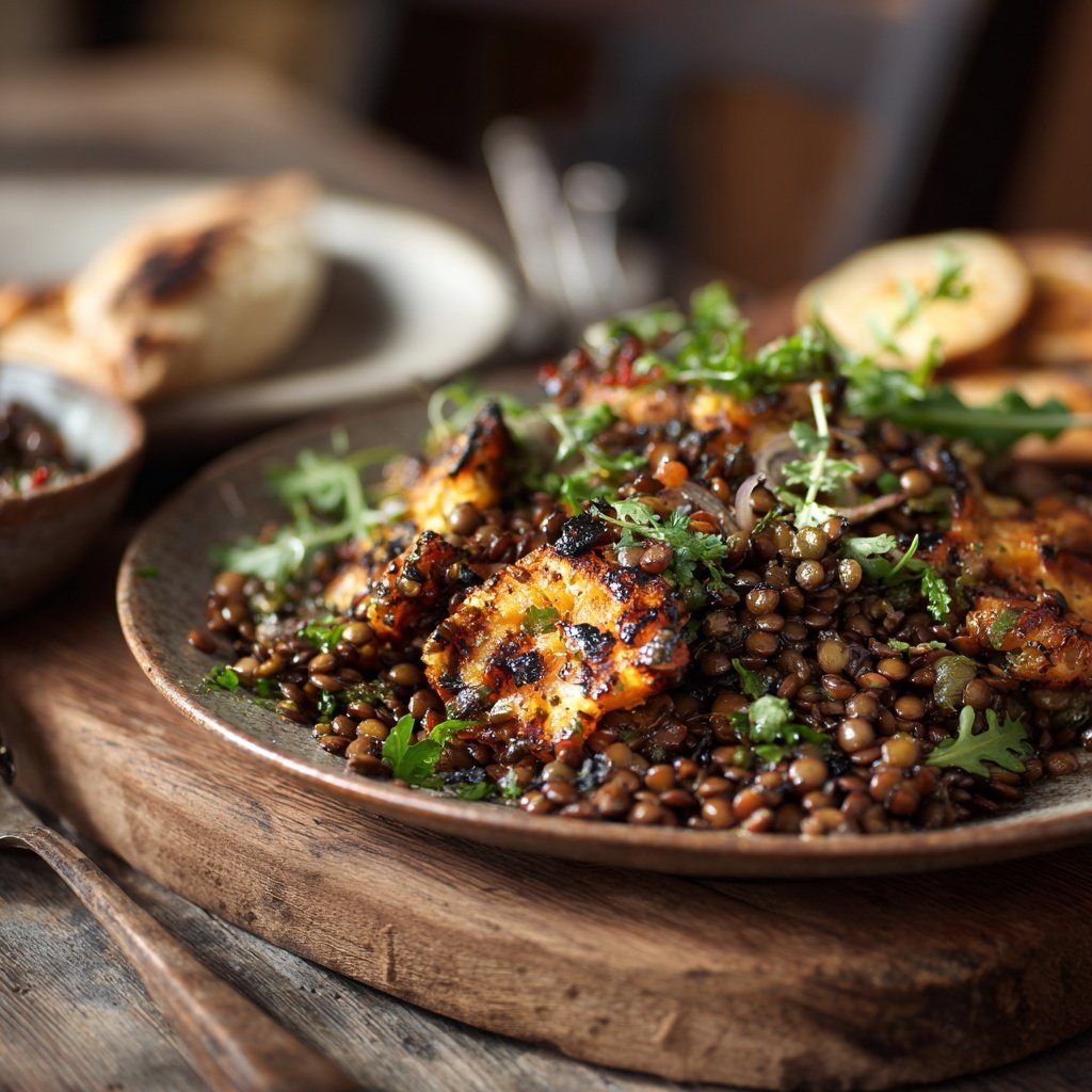 Grill Beilagen Mit Linsen