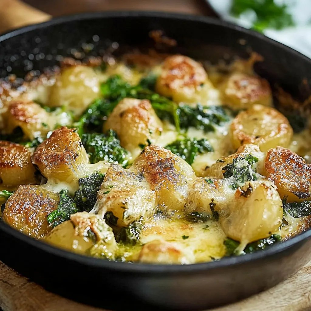 Grünkohlauflauf mit Kartoffeln