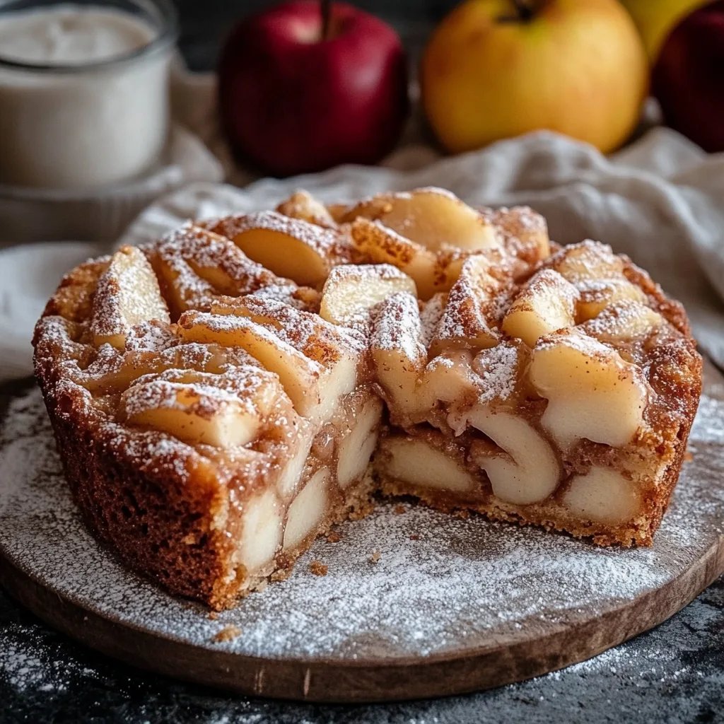 Saftiger Zimtschnecken Apfelkuchen