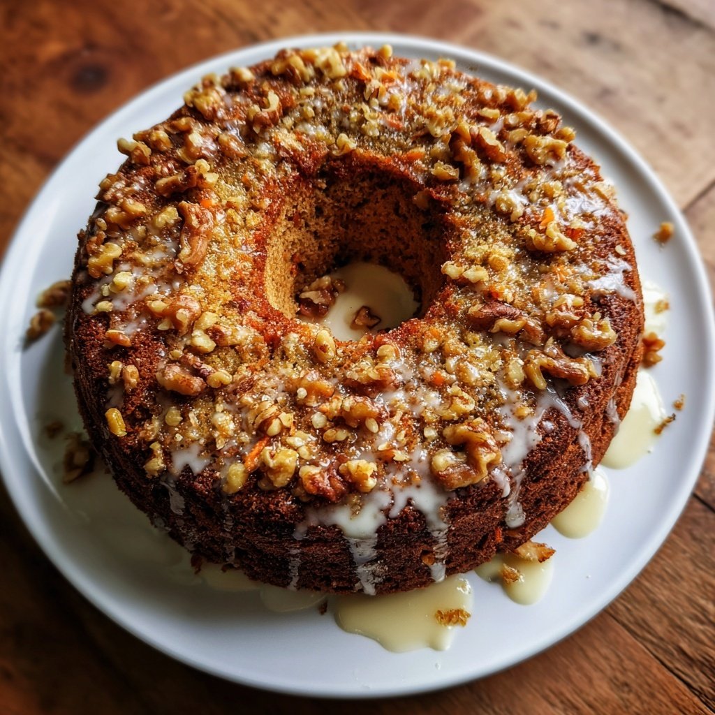 Karottenkuchen Mit Walnüssen