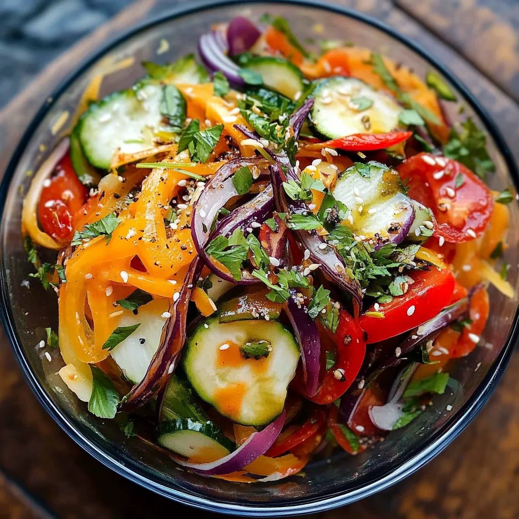 Russischer Bunter 🍆 - Salat