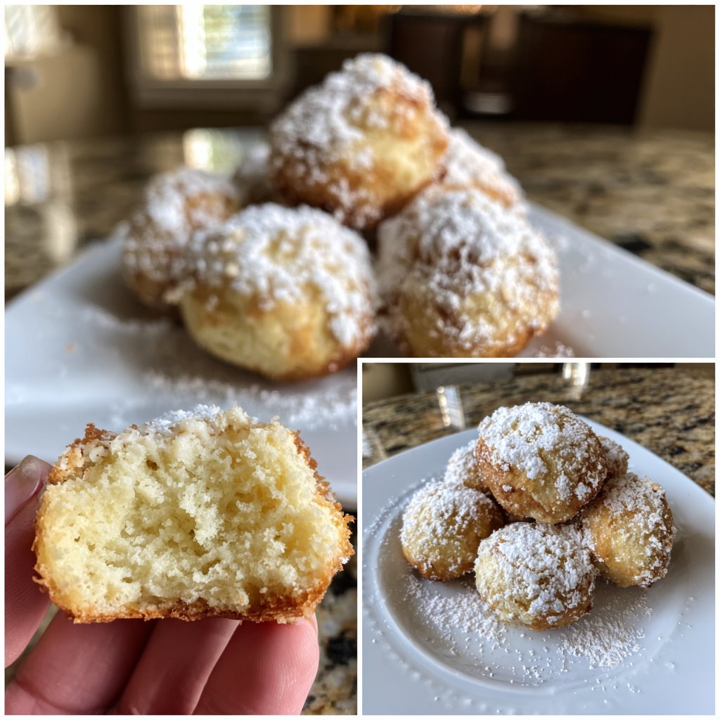 Quarkbällchen ohne Frittieren