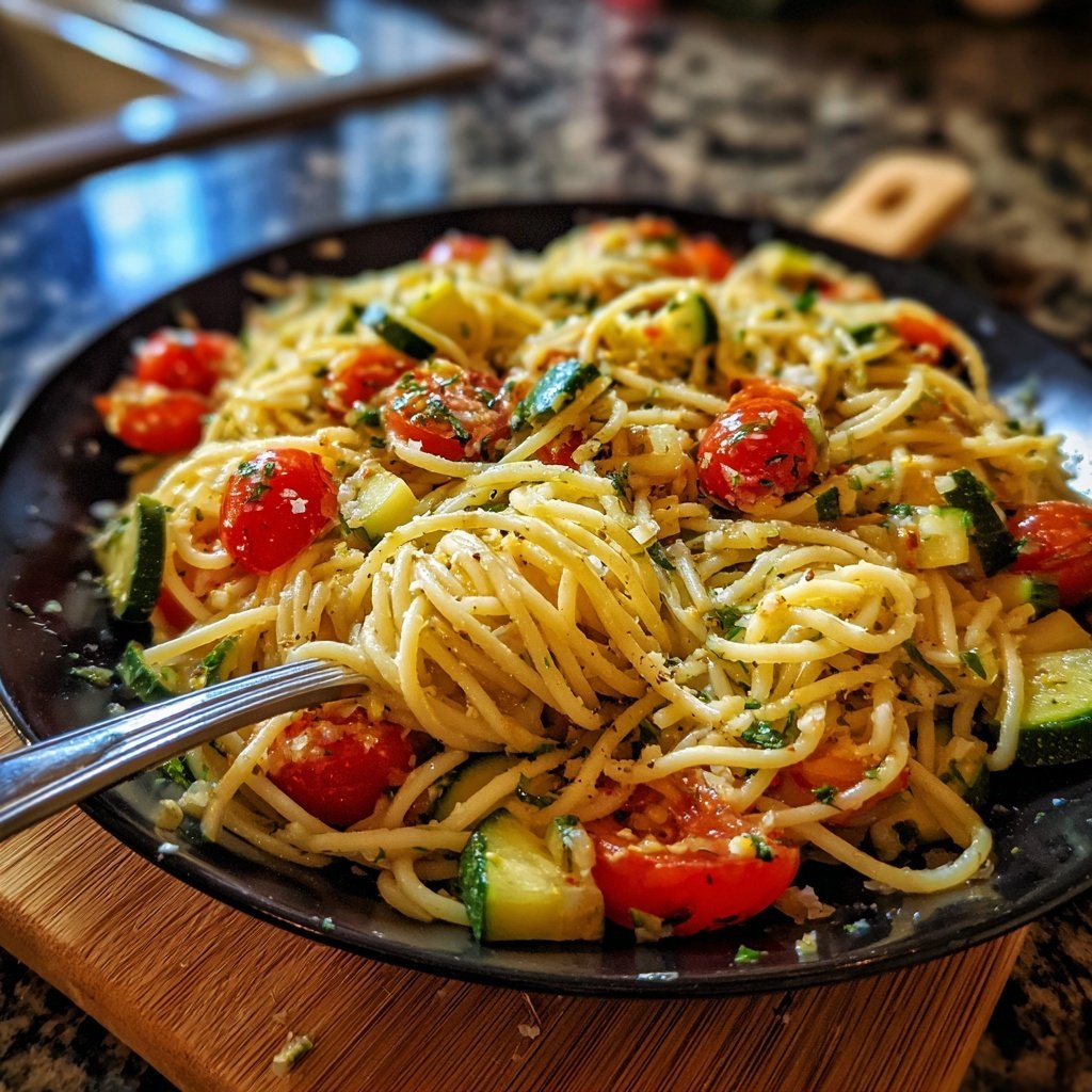 Mediterraner Nudelsalat Mit Gurke
