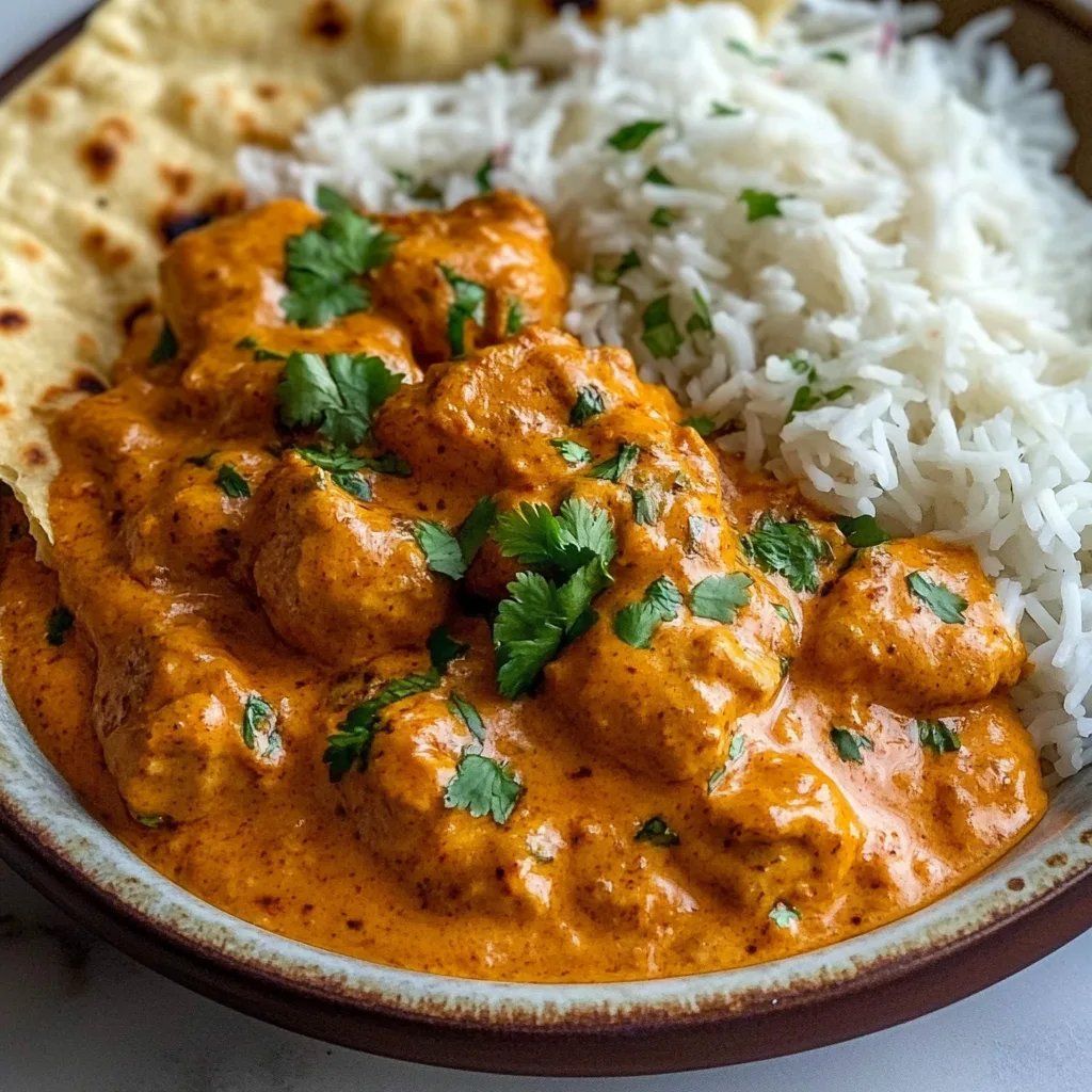 Schnelle & einfache hausgemachte Butter Chicken
