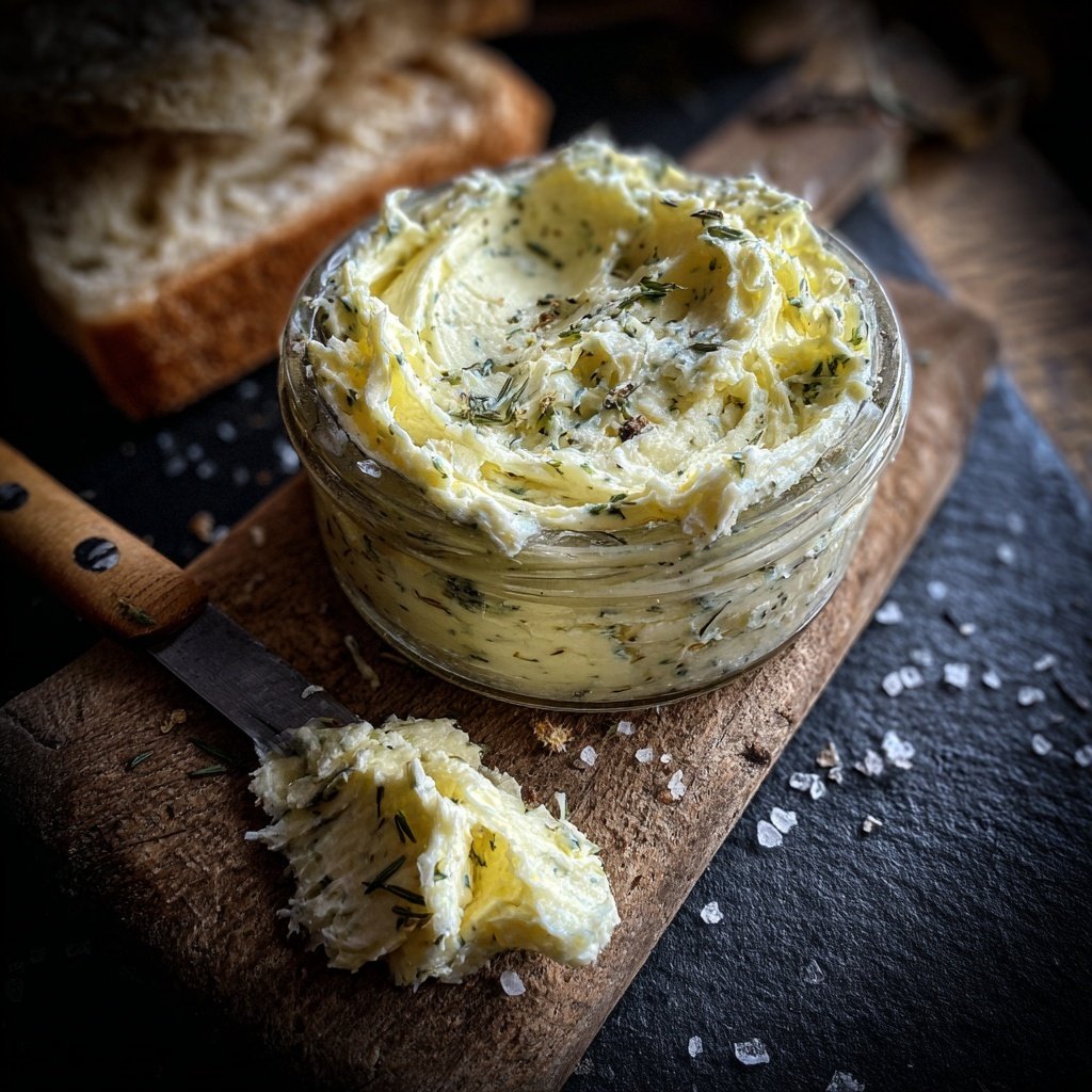 Kräuterbutter Mit Meersalz