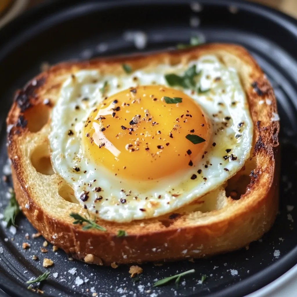 Air Fryer Egg and Cheese Toast