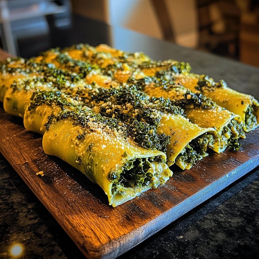 Schnelle & leckere Grünkohl Cannelloni